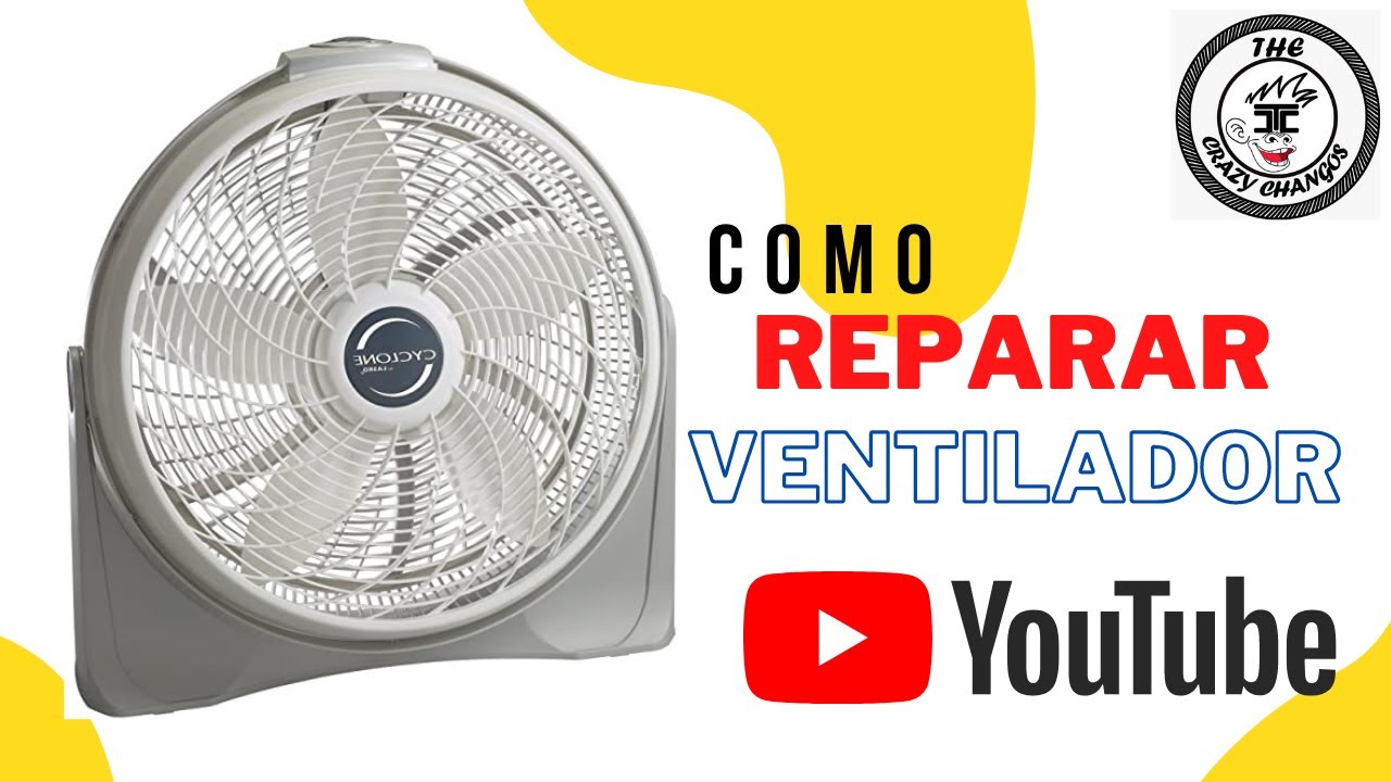 REPARAR VENTILADOR Que se Amarra el Motor 🧰 REPARAR MOTOR de