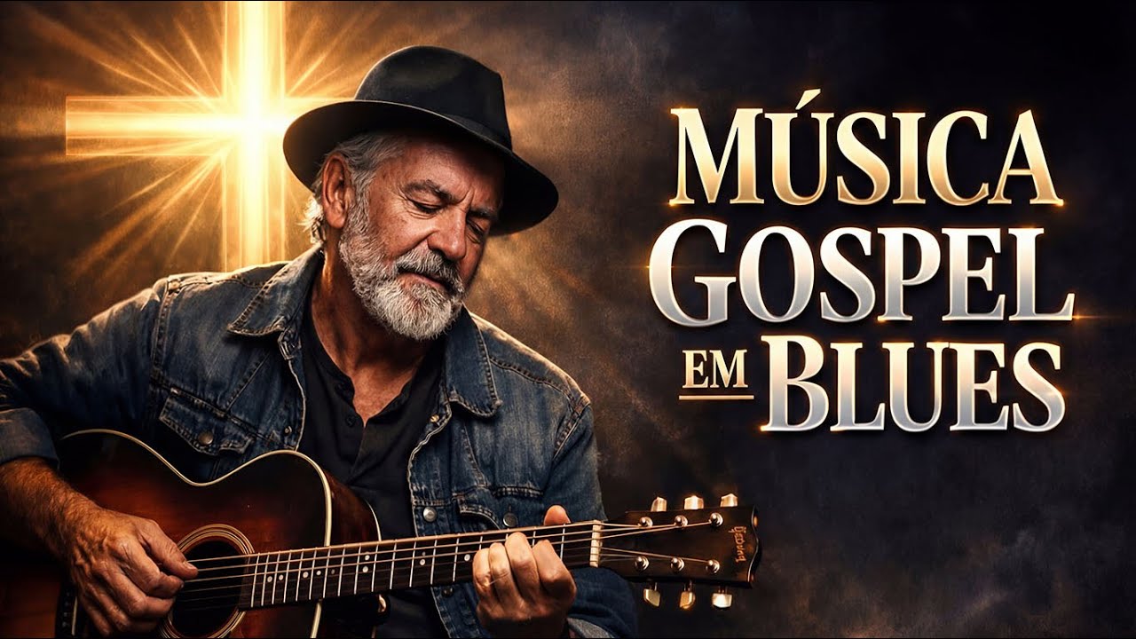 🤍 TUA PAZ ME ENVOLVE ☁️ | Blues Cristão Blues Gospel | Música Gospel