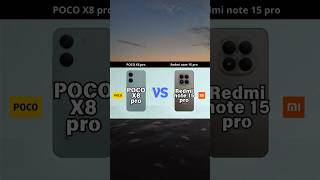 POCO X8 pro vs Redmi note 15 pro
