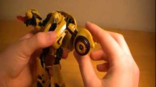 Transformers Generations - War For Cybertron Bumblebee Review Deluxe Action Figure