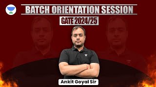 Batch Orientation GATE 24 and GATE 25 with Ankit Goyal #ankitgoyal #unacademy #gate2023 #gate2024