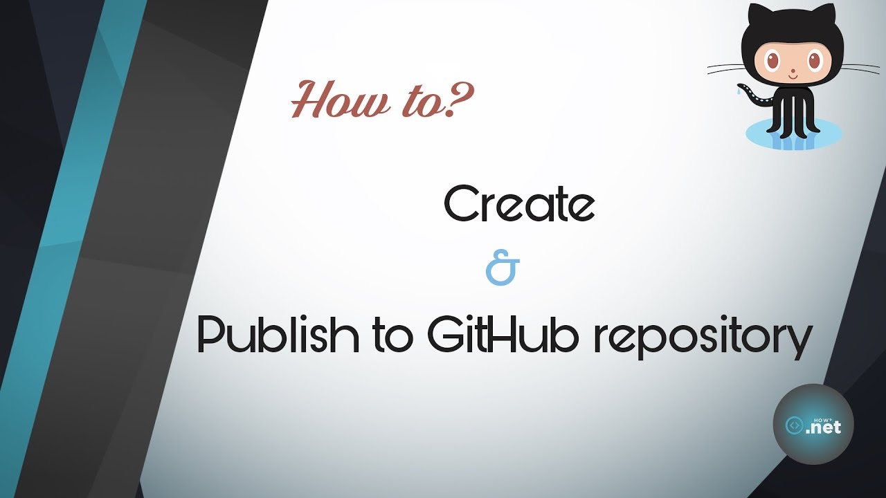 How to add Existing project to a GitHub Repository?