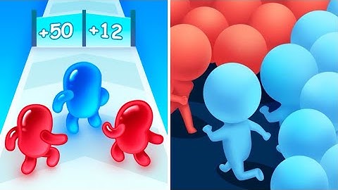 Count Master 3d Vs Join Blob Clash 3D🧿🔴🔵New Levels Walkthrough Android iOS Gameplay G54