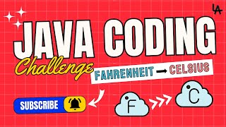 Java Temperature Converter: Fahrenheit to Celsius | Simple Coding Tutorial