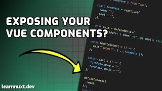 Exposing Parts Of Your Vue Component?