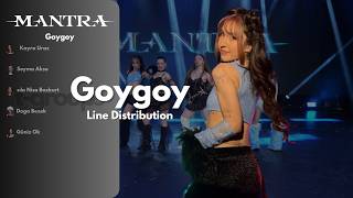 Mantra - Goygoy (Line Distribution + TR Lyrics)