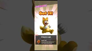 YAY! Purchasing Kitsune Luigi in Mario Kart Tour