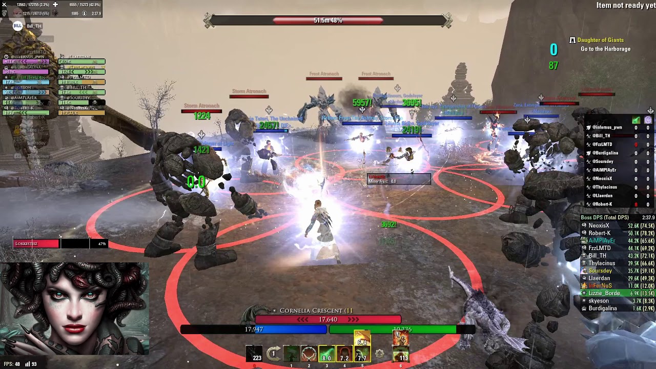 Eso Medusa 4.Godslayer Group Healer Lizzieee YouTube