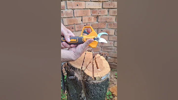 How to turn on Ingco battery powered pruning shears #michaelstoolbench #ingcotools #pruningshears