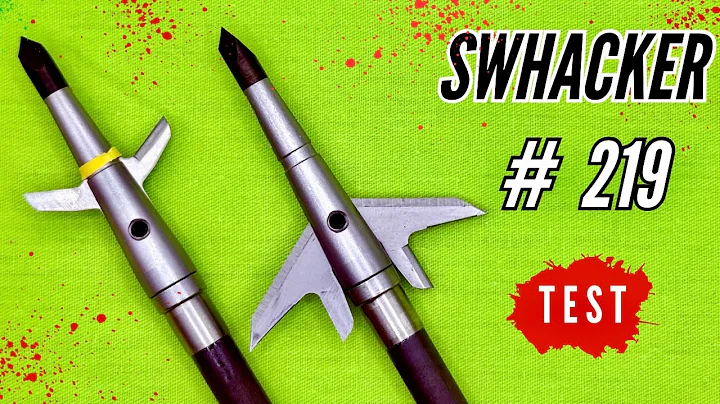 SWHACKER 219, 100 gr BROADHEAD TEST