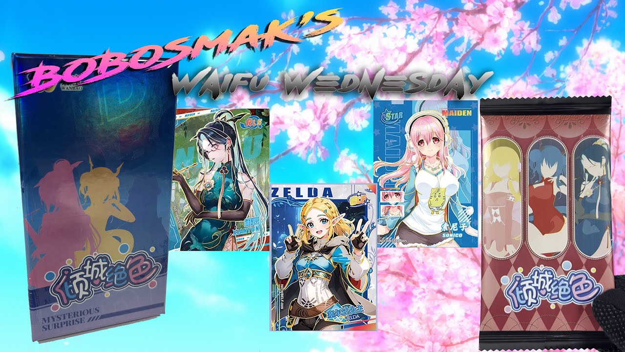 Waifu Wed: MY NEW FAV! Mysterious Surprise (Box 1) trading card unboxing
