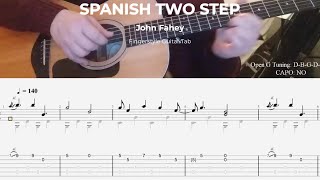 Spanish Two Step (John Fahey) | Fingerstyle Guitar TAB