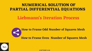Famous 𝑳𝒊𝒆𝒃𝒎𝒂𝒏𝒏′𝒔 𝑰𝒕𝒆𝒓𝒂𝒕𝒊𝒐𝒏 𝑷𝒓𝒐𝒄𝒆𝒔𝒔 for Laplace Equation 𝒖_𝒙𝒙+𝒖_𝒚𝒚=𝟎 | Numerical Methods||Dr. Sujata T Profile