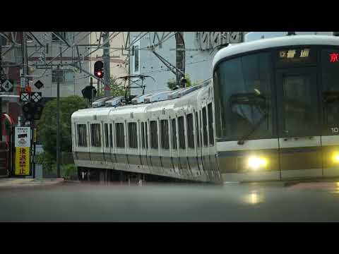 221系　NC603 普通京都行き　稲荷駅入線【PV用】
