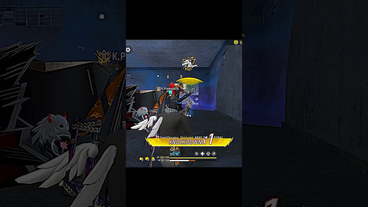 OP Shayari + Free Fire Gameplay 💥 | End Tak Dekho 😎 