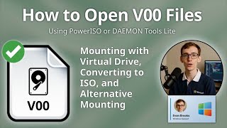 What is a V00 File? How to Mount Fantom CD Virtual Disc Images