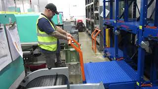 6-BAY HEAVY-DUTY MOULD TOOL RACKING SYSTEM