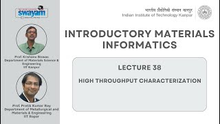Lecture 38: (High throughput Characterization)