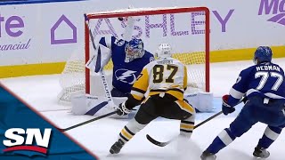 Sidney Crosby Beats Andrei Vasilevskiy With A Vintage Breakaway Snipe