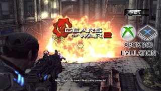 Gears of War 2 (PLAYABLE) | Xenia Emulator | Microsoft Xbox 360