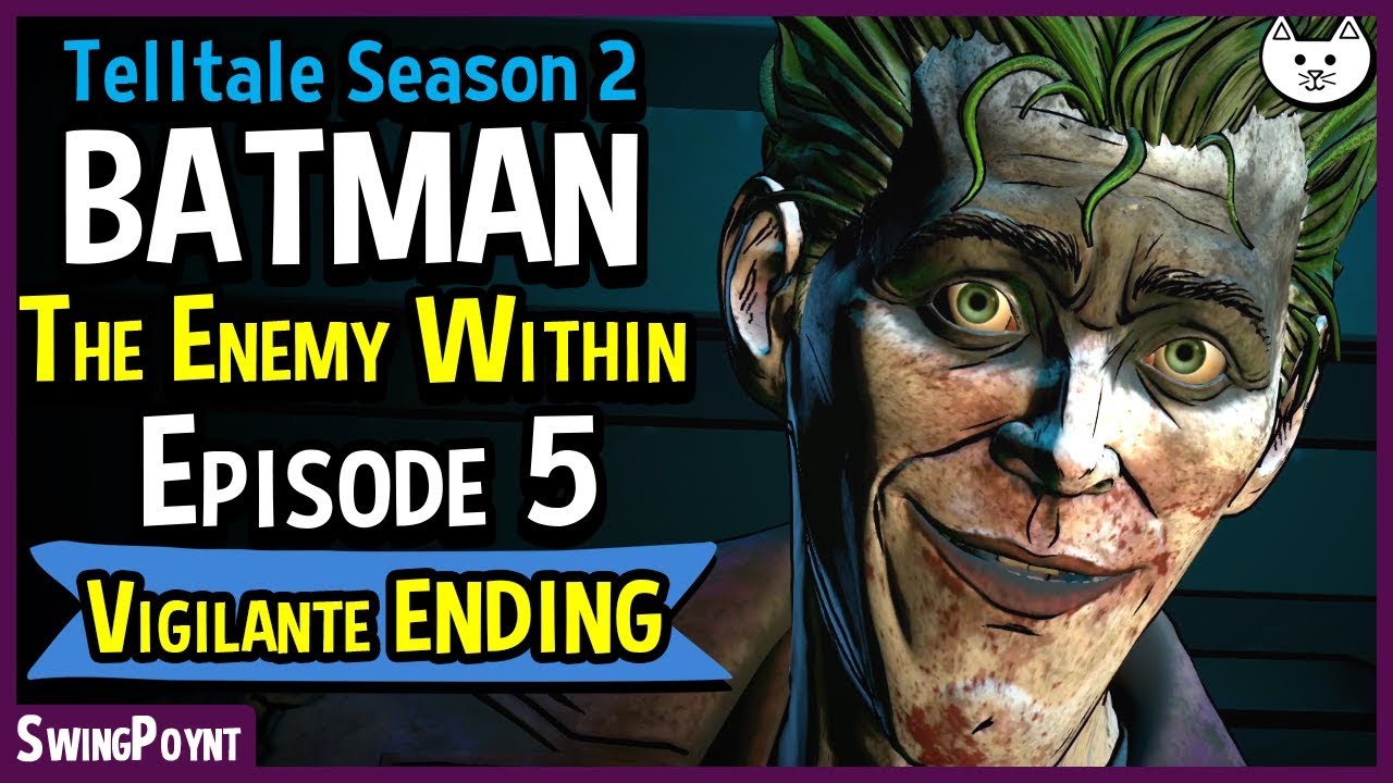Batman The Enemy Within Episode 5 - VIGILANTE ENDING - (Telltale Batman Season 2 Vigilante EP.5 End)