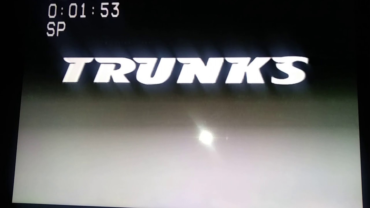 Trunks Saga vhs commercial
