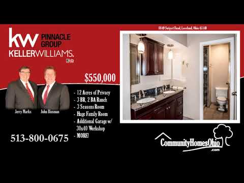 8849 Swigert Road, Loveland, OH home video tour