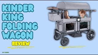 Kinder King Folding Wagon Stroller Review: Spacious And Convenient?