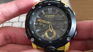 manual g shock ga 2000