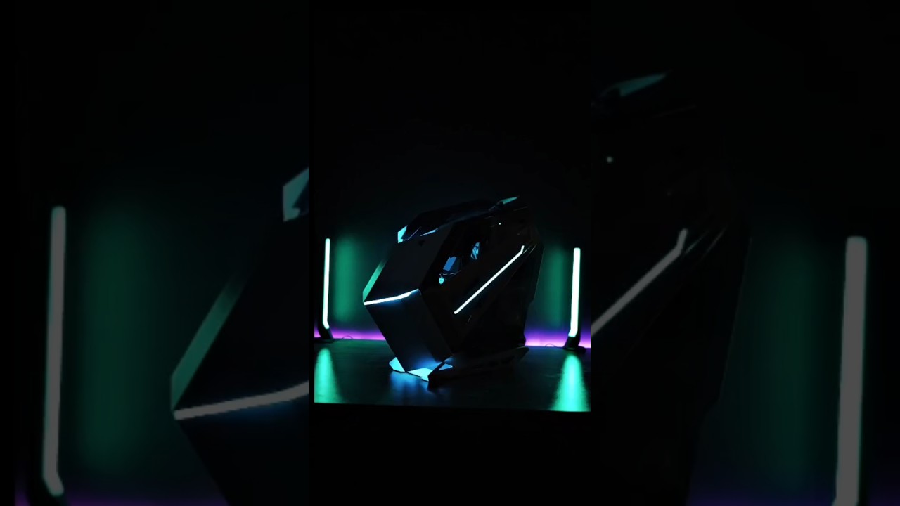 ZEBRONICS PHANTOM WHITE cabinet in build