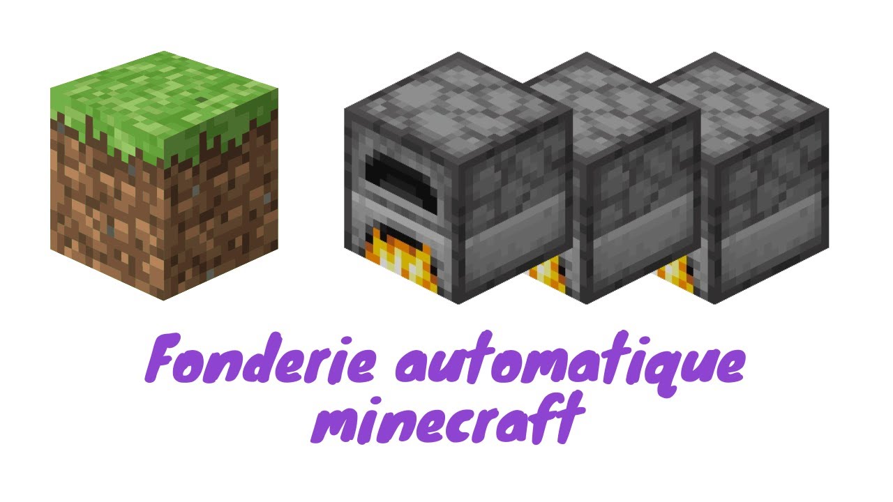 Comment créer la meilleure fonderie automatique de Minecraft - YouTube