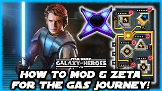 So You're Ready For the GAS Journey?  Here's How to Mod & Zeta Your Teams!!  SWGOH