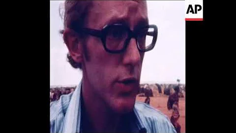 SYND 11 8 80 FOOD AND MEDICAL AID ARRIVES IN THE FAMINE STRICKEN AREA OF OGADEN