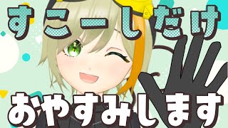 【 お知らせ&雑談 】2週間ぐらい配信お休みします！デビューからの約半年間も振りかえってみる？【 楠メイノ / 個人Vtuber 】