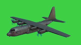 Army Plan Green Screen Video Effect.