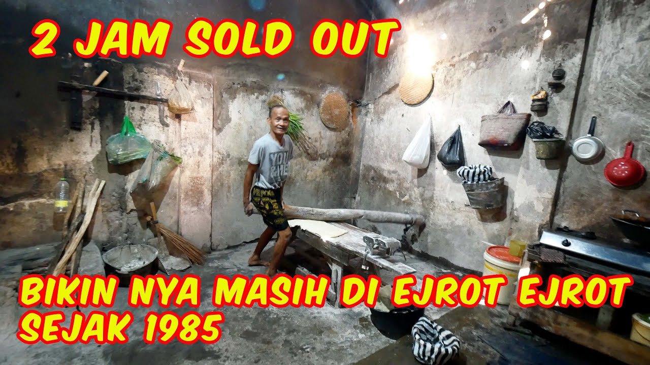 MIE AYAM BU PARTI MAS BOBROK INI TERNYATA MIE AYAM PERTAMA DI KLATEN SEJAK 1985