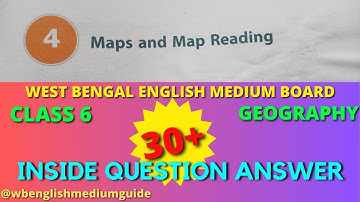Maps and Map Reading 30+ Inside Question Answer Class 6 Geography | Class 6 Maps and Map Reading