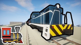 Minecraft Diesel Freight Train | Real Train Mod