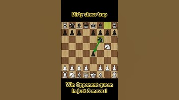 Dirty chess trap #chess #chesscom #chessgame #chessmaster #chesstactics #beginnerchess