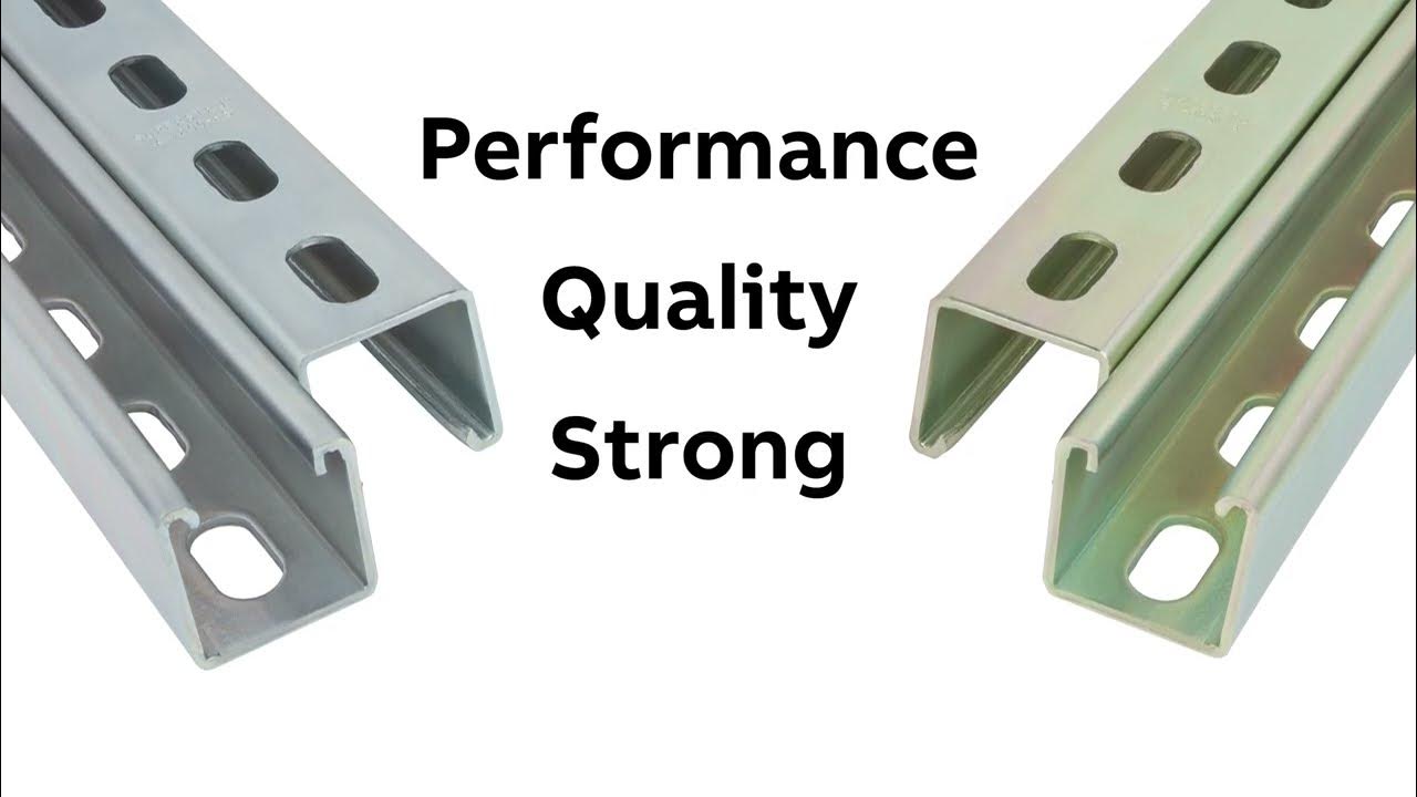 Superstrut® Metal Framing system YouTube