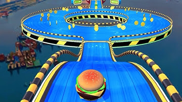 Going Balls Vertical SpeedRun GamePlay Level 635 #goingballs #speedrun #gameplay