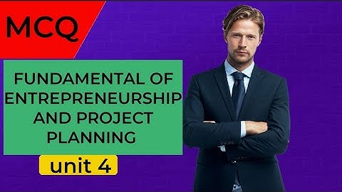 FUNDAMENTALS OF ENTREPRENEURSHIP AND PROJECT PLANNING 4 UNIT,IN  ENGLISH @LucknowLearning