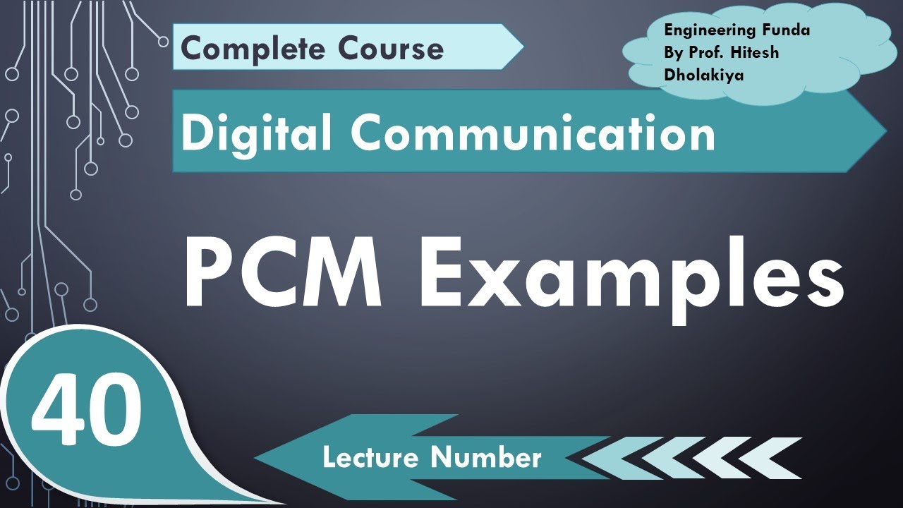 Pcm Examples, Pulse Code Modulation Examples In Digital Communication By Engineering Funda