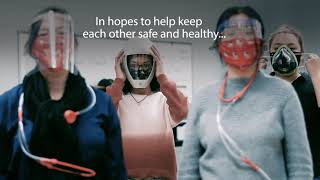 ESU Art + Design faculty & students collaborated on a summer research project to create PPE