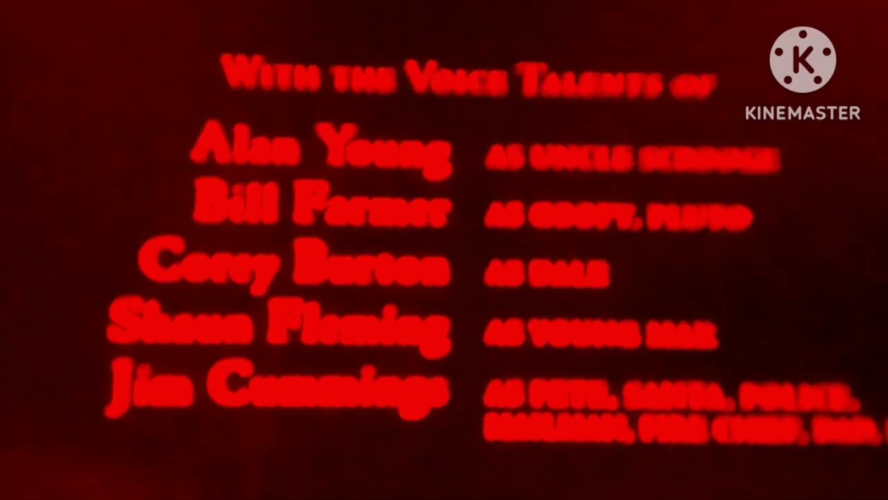 Mickey's Once Upon A Christmas Lost Director's Cut Credits