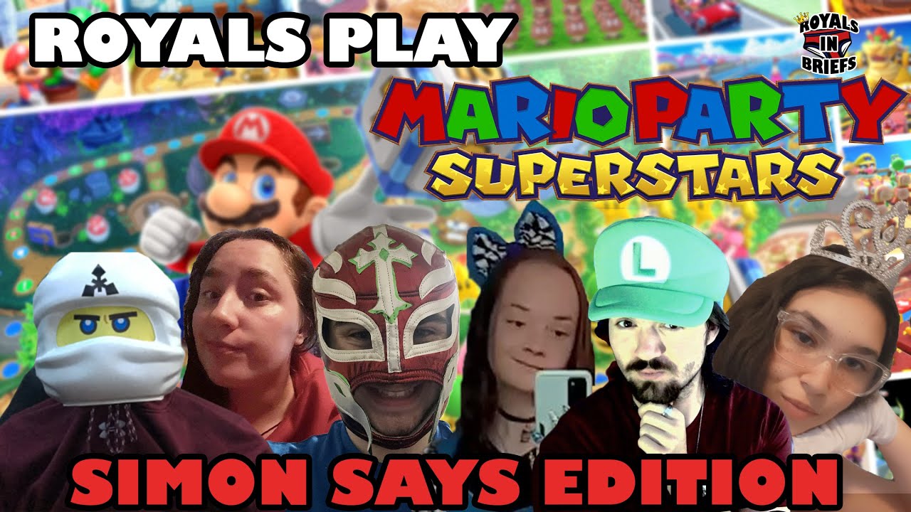 ROYALS PLAY MARIO PARTY SUPERSTARS : SIMON SAYS EDITION