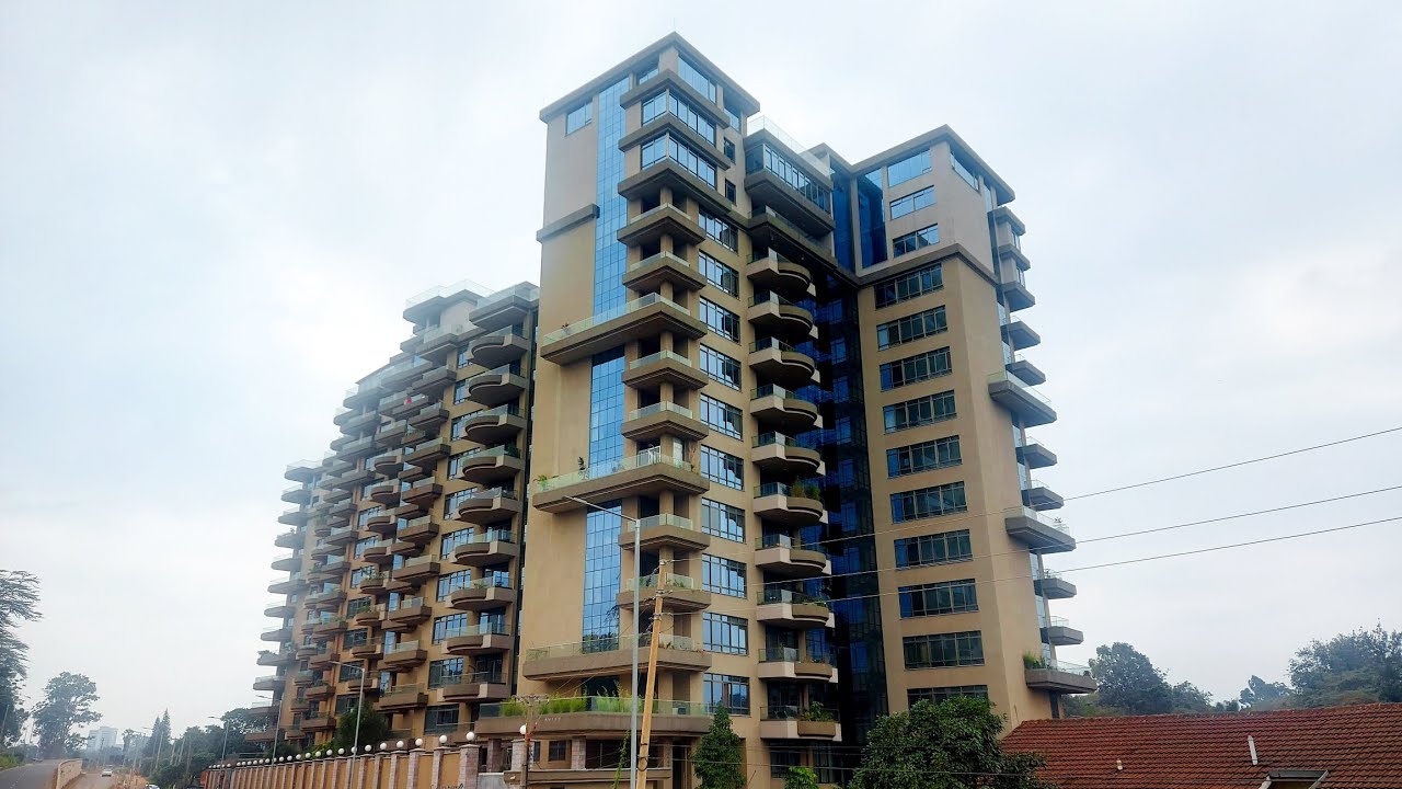 Touring One of The Most Expensive Apartments in Nairobi Kenya With a Heated Swimming Pool