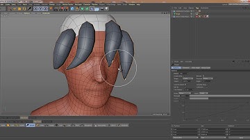 C4D using the hair system to style hair cards
