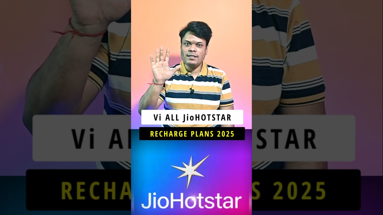 Vi Jio Hotstar Plan 2025 | Vi Jio Hotstar Recharge 2025 