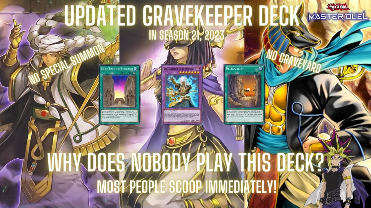 yugioh master duel gravekeeper deck Amazon.com: Yu-Gi-Oh! - Gravekeeper's Priestess - SS01-ENB07 - Common - 1st  Edition - Speed Duel Decks main image 0